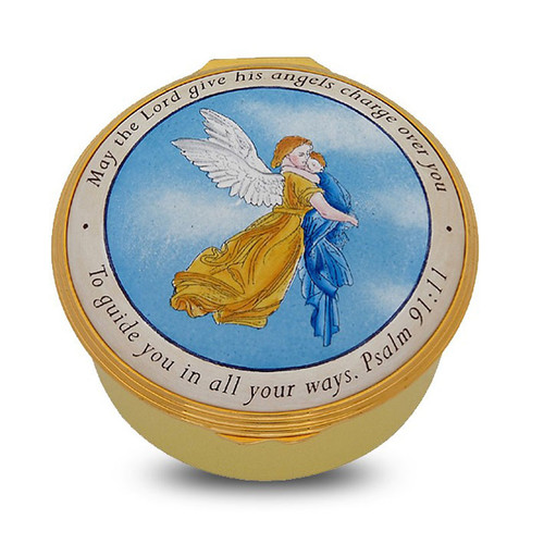 Halcyon Days Guardian Angel Christening Box ENGAC0833G