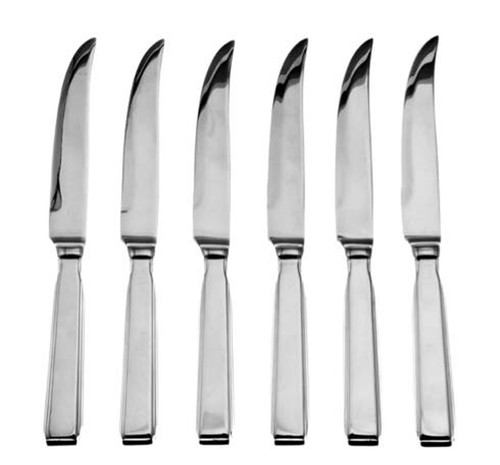 Ricci Art Deco 6 Piece Steak Knife Set