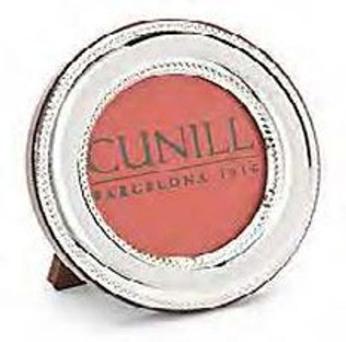 Cunill 2.5 Inch Round Picture Frame Bead - Sterling Silver