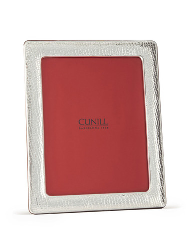 Cunill Alligator 5 x 7 Inch Picture Frame - Sterling Silver