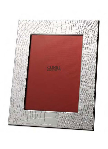 Cunill Dundee 6 x 8 Inch Picture Frame - Silverplated