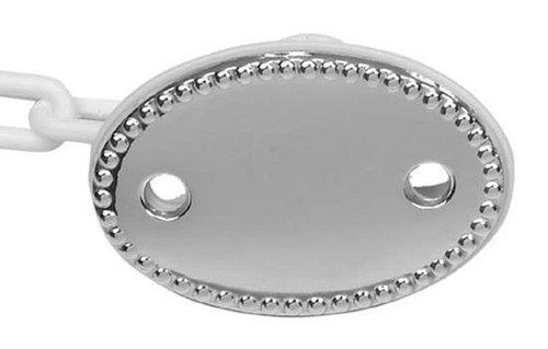 Cunill Pearls Pacifier clip - Sterling Silver