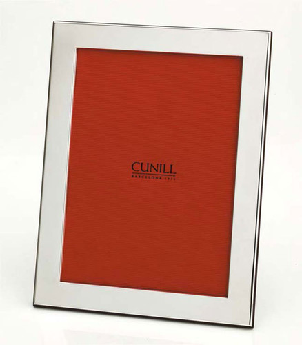 Cunill Plain 5 x 7 Inch Picture Frame - Silverplated