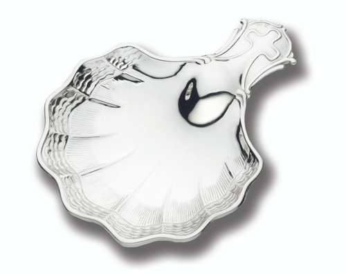 Cunill Waves Baptismal Shell - Sterling Silver