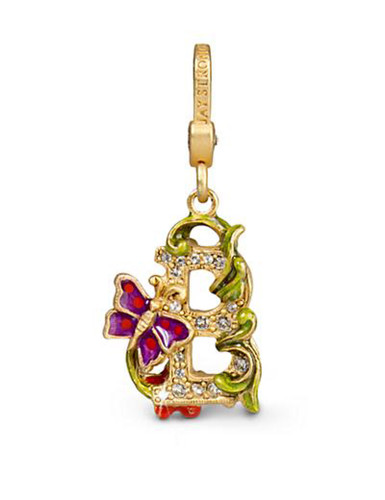 Jay Strongwater Flora B Charm