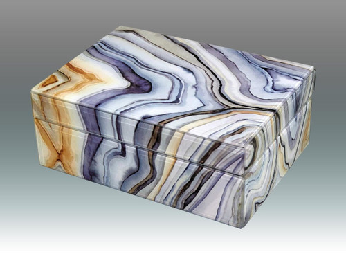 Tizo Marble Occean Grey Box Small