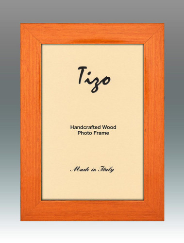 Tizo Deep Light Orange Wood Picture Frame 8 x 10 Inch MPN: 275ORA-80, MPN: 275ORA-80