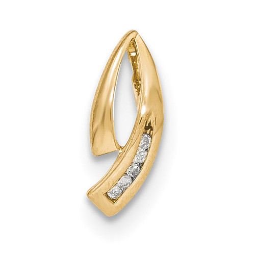 Yellow Gold Diamond Chain Slide 14k Gold XP5003A