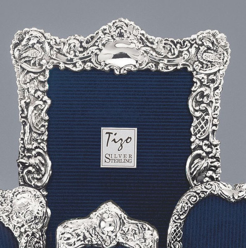 Tizo Kings 5 x 7 Inch Sterling Silver Picture Frame