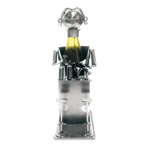 Bartender Metal Wine Caddy GM13258
