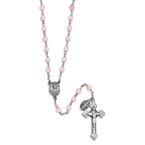 Peace & Forgiveness Rose Quartz Rosary GM13532