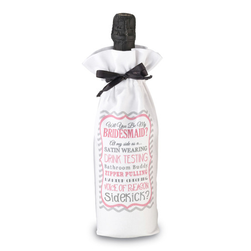 Bridesmaid Sidekick Wine Bag GM13622