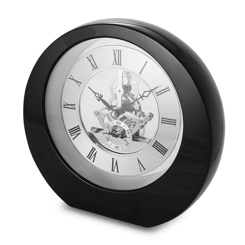 Black Interactive Gear Desktop Clock GM13683
