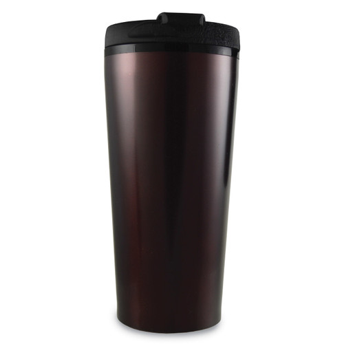 Burgundy Engravable 16 oz Travel Tumbler Stainless Steel GM13837