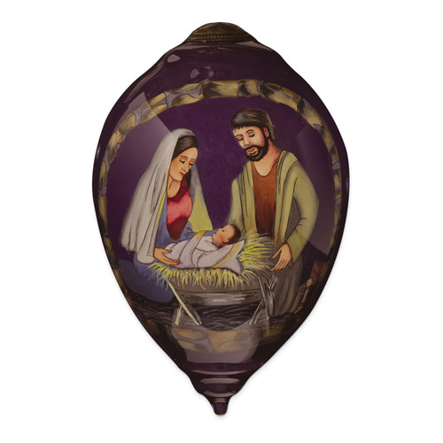 Ne'Qwa Sandy Clough Nativity Ornament GM13909