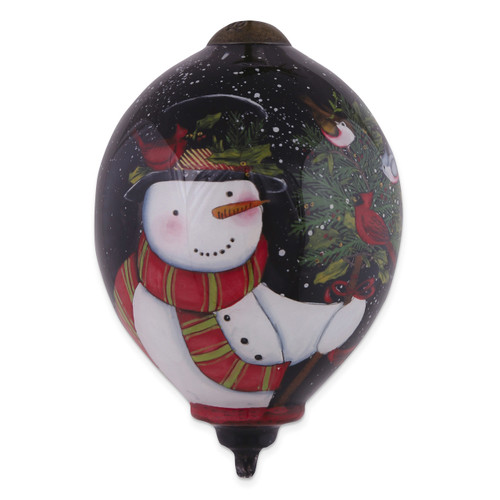 Ne'Qwa Susan Winget Birds Of A Feather Celebrate Ornament GM13912