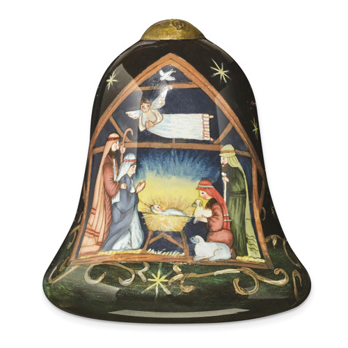 Ne'Qwa Susan Winget Away In A Manger Ornament GM13914