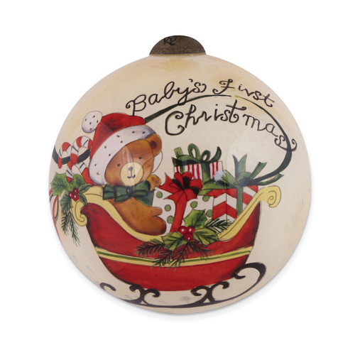 Ne'Qwa Susan Winget Baby's First Christmas Ornament GM13915
