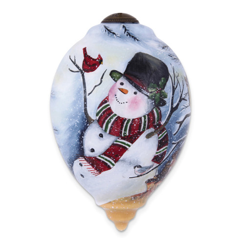 Ne'Qwa Susan Winget Frosty's Woodland Friends Ornament GM13918