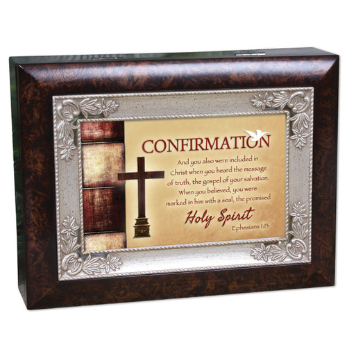 Confirmation Woodgrain Music Box, MPN: GM14504, UPC: 633303572563