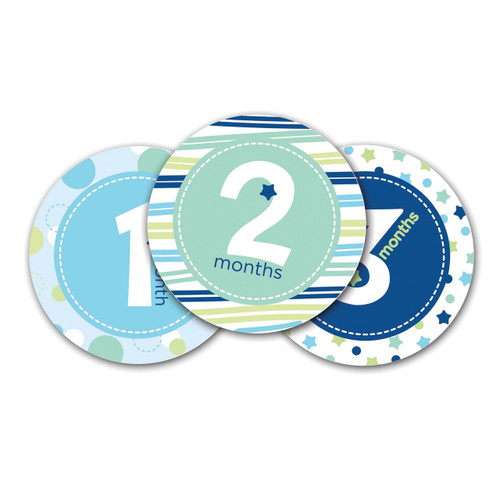 Blue Baby Milestone Stickers GM15703