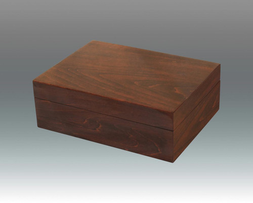 Tizo Wooden Box 8 x 6 x 3 Inch NC13BRNBX - Brown, MPN: NC13BRNBX