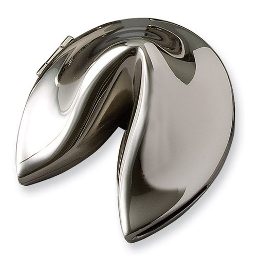 Nickel-plated Fortune Cookie Box, MPN: GP5185, UPC: 15227104141