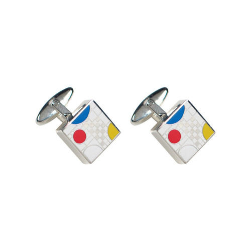 Acme Playhouse White Cufflinks