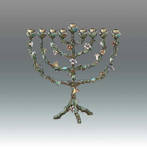 Tizo Tree of Life Menorah, MPN: RS333CS