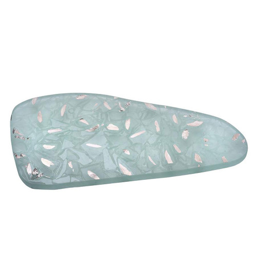 Annieglass Elements River Appetizer Tray Gold
