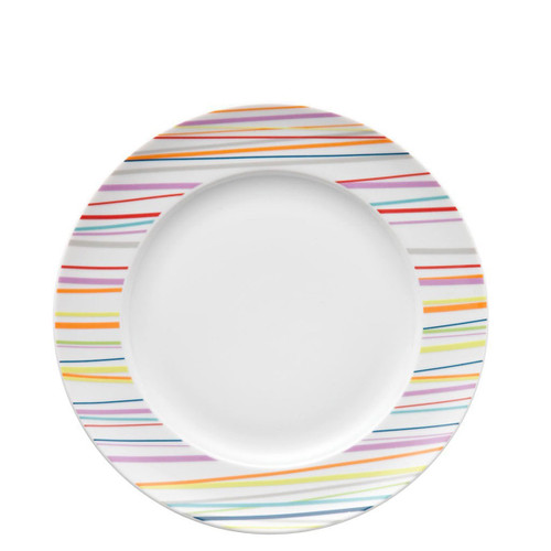 Rosenthal Sunny Day Stripes Dinner Plate Round 10 1/2 Inch