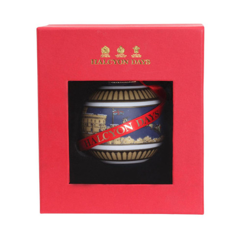 Halcyon Days Windsor Castle by Night Bauble Ornament BCWCN11XBN