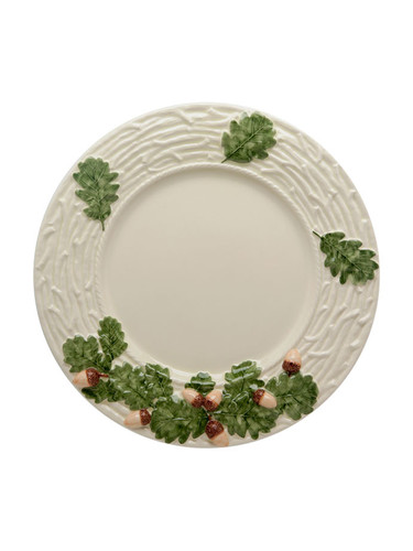 Bordallo Pinheiro Acorns Charger Plate Decorated 65000292