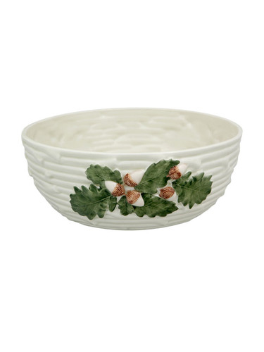 Bordallo Pinheiro Acorns Salad Bowl Decorated 65000288