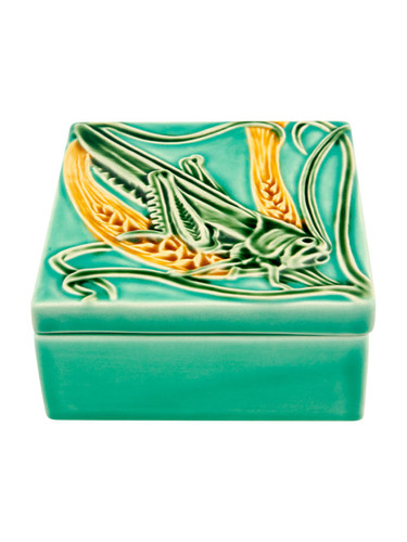 Bordallo Pinheiro Arte Bordallo Box Grasshopper Decorated 65014032