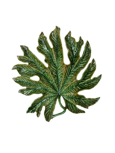 Bordallo Pinheiro Arte Bordallo Chestnut Tree Leaf Decorated 65003876
