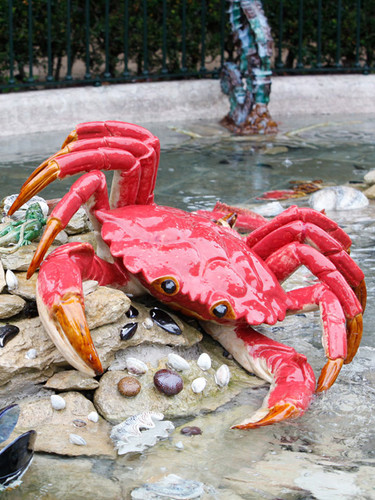 Bordallo Pinheiro Arte Bordallo Giant Crab Decorated 65004024