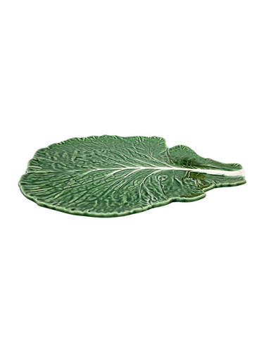 Bordallo Pinheiro Cabbage Cheese Tray Green Natural 65014326