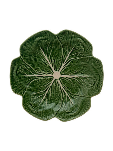 Bordallo Pinheiro Cabbage Dinner Plate Green Natural 65000442
