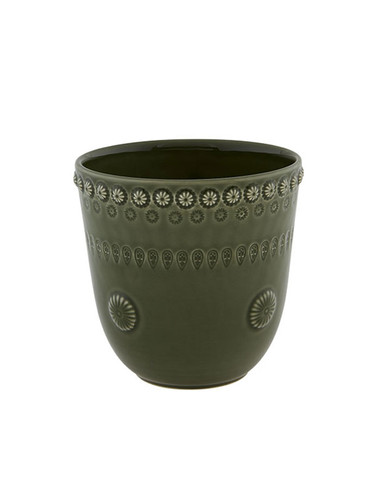 Bordallo Pinheiro Fantasy Vase Olive Green 65021286