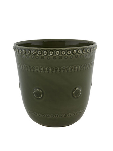 Bordallo Pinheiro Fantasy Vase Olive Green 65021279