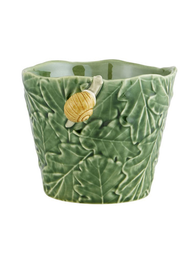Bordallo Pinheiro Garden of Insects Vase with Snail Decorated 65019401