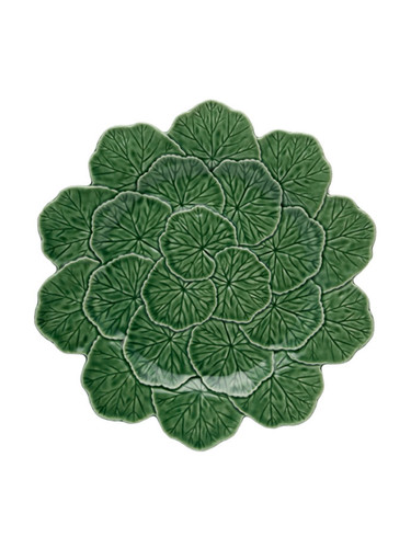 Bordallo Pinheiro Geranium Charger Plate Green 65004407