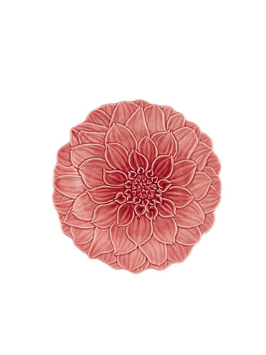 Bordallo Pinheiro Maria Flor Fruit Plate Dahlia Decorated 65021878