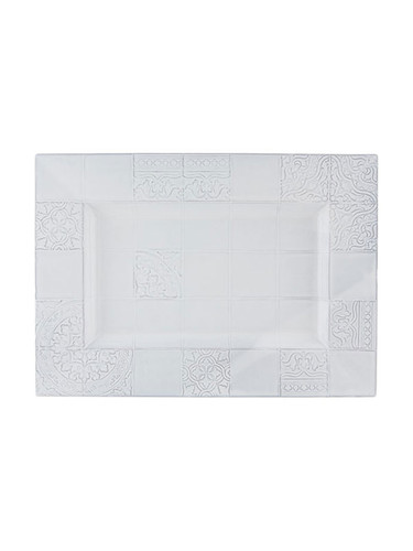 Bordallo Pinheiro Rua Nova Tray Antique White 65020895