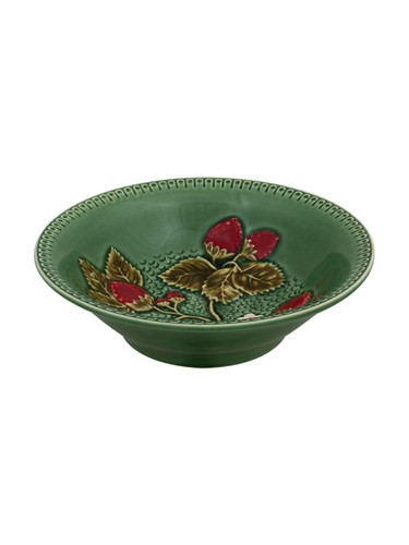 Bordallo Pinheiro Strawberries Bowl Decorated 65003327