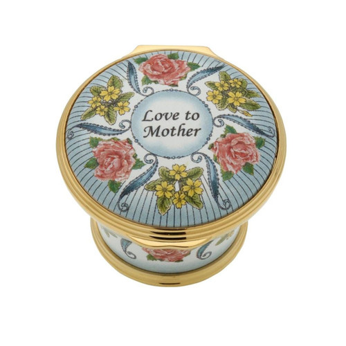 Halcyon Days 2018 Mothers Day Enamel Box, MPN: ENMD180101G