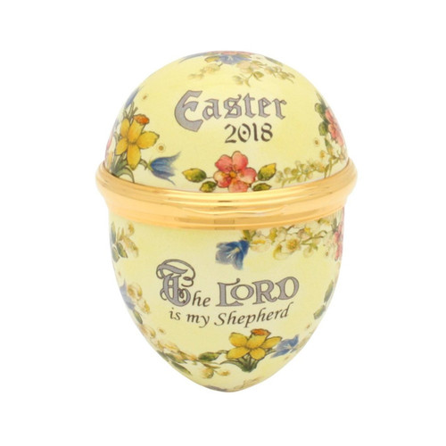 Halcyon Days 2018 Easter Egg Enamel Box, MPN: ENEG180108G