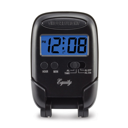 LCD Digital Fold-up Travel Alarm Clock GM19004