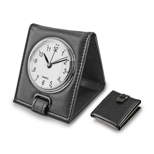 Black Folding Alarm Clock GM19178